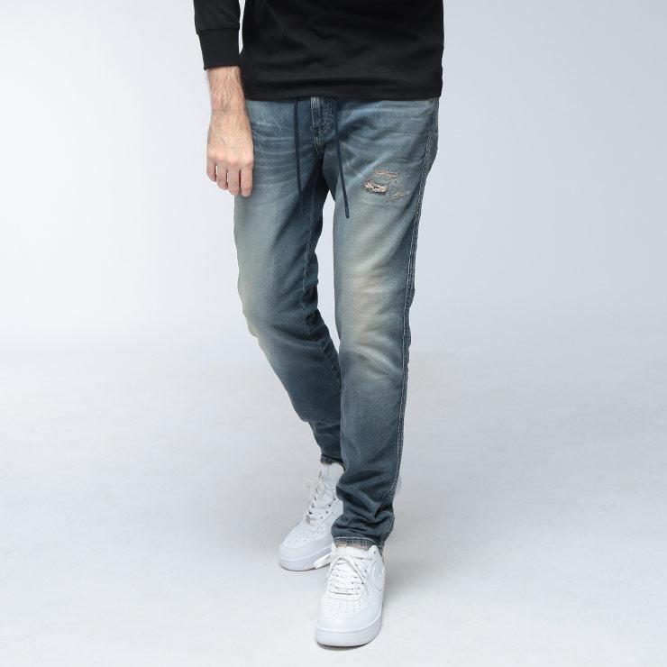 DIESEL（ディーゼル） デニムパンツ メンズ ダメージ加工 ストレッチ