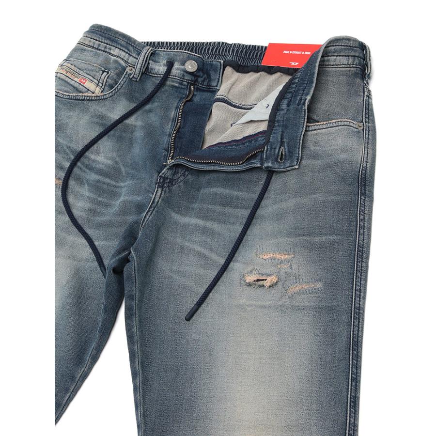 DIESEL（ディーゼル） デニムパンツ メンズ ダメージ加工 ストレッチ