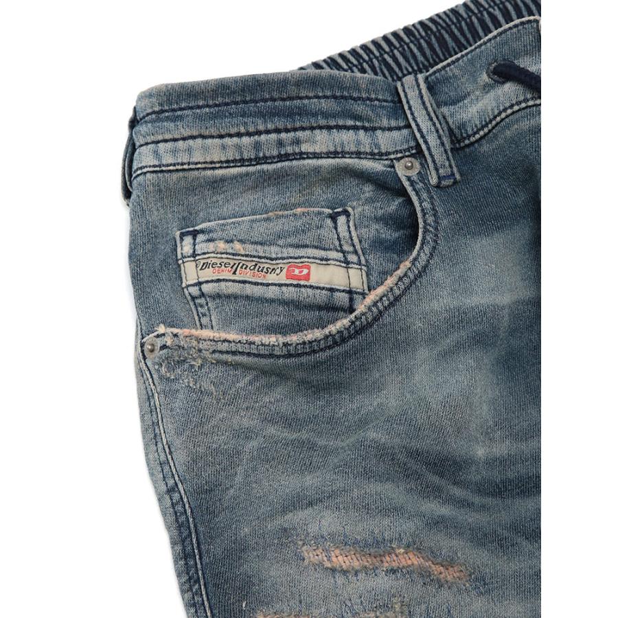 DIESEL（ディーゼル） デニムパンツ メンズ ダメージ加工 ストレッチ