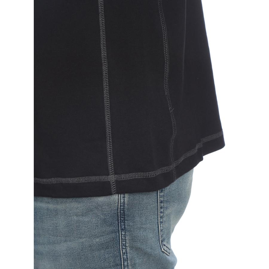 DIESEL（ディーゼル） ロンT メンズ ロゴ オーバルD クルーネック