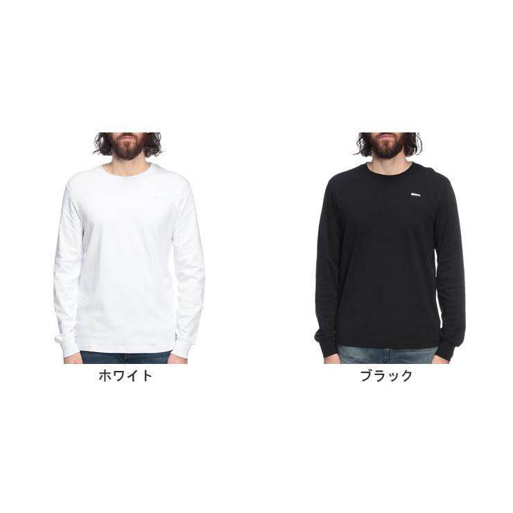 DIESEL（ディーゼル） ロンT メンズ ロゴ メタルミニロゴ クルーネック