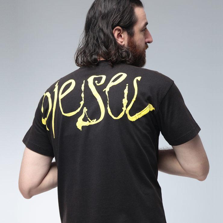 diesel ディーゼル Tシャツ Dロゴ カットアウト ブラック S diesel ディーゼル Tシャツ Dロゴ カットアウト ブラック S DIESEL