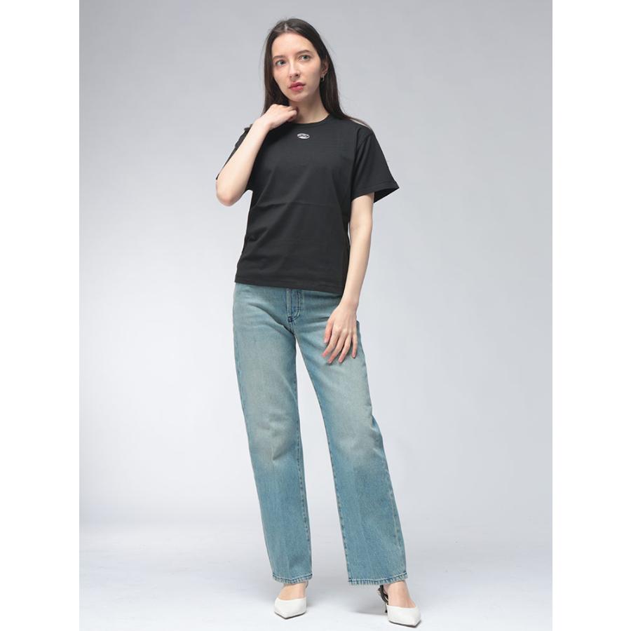 DIESEL（ディーゼル） Tシャツ レディース ロゴ オーバルD クルー