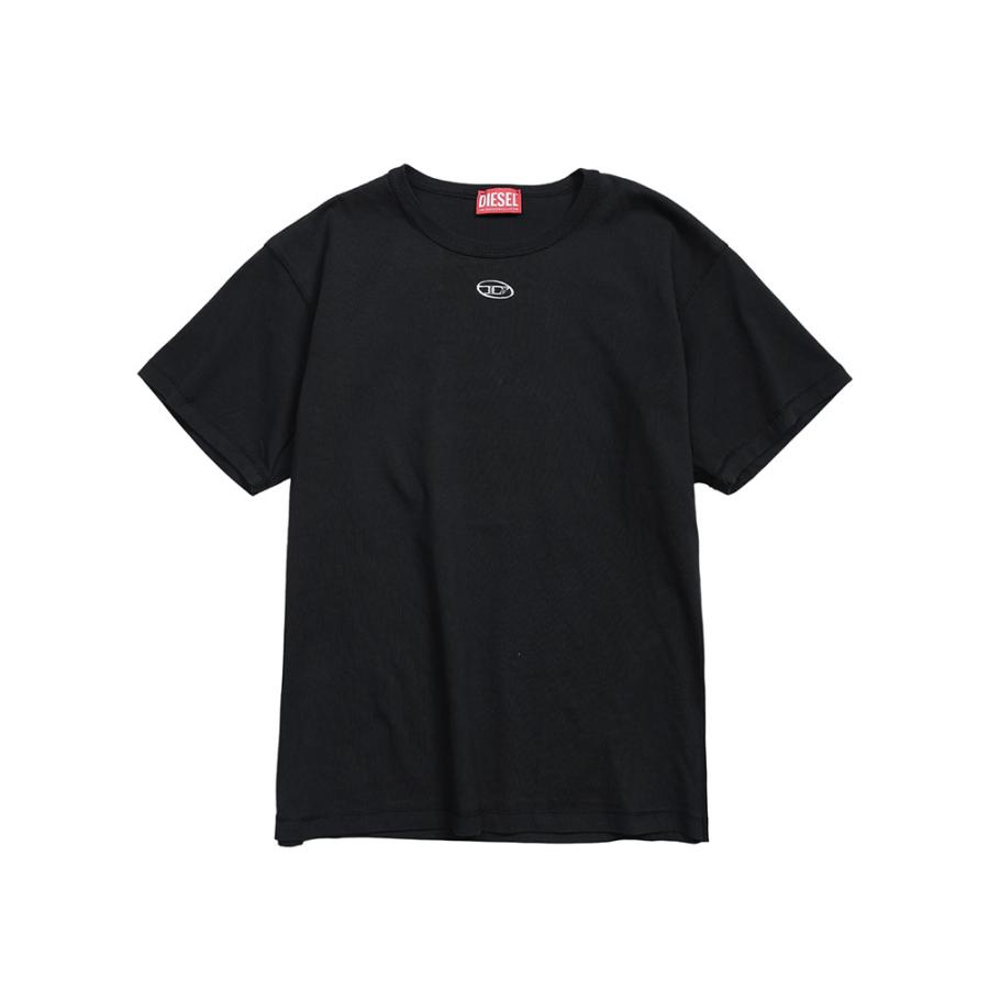DIESEL（ディーゼル） Tシャツ レディース ロゴ オーバルD クルー