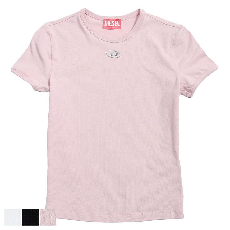 人気商品　DIESEL ディーゼル ロゴ刺繍 ピンクTシャツ 人気商品 DIESEL ディーゼル ロゴ刺繍 ピンクTシャツ 人気商品☆新品
