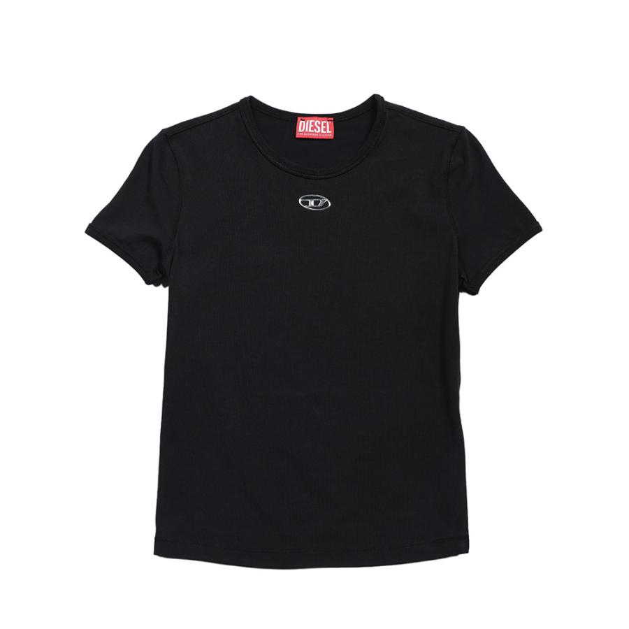 DIESEL（ディーゼル） Tシャツ レディース ロゴ オーバルD クルー