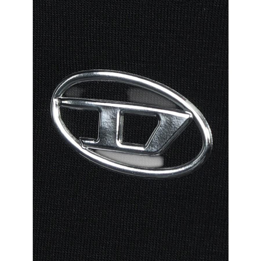 DIESEL（ディーゼル） ロンT レディース ロゴ オーバルD クルーネック