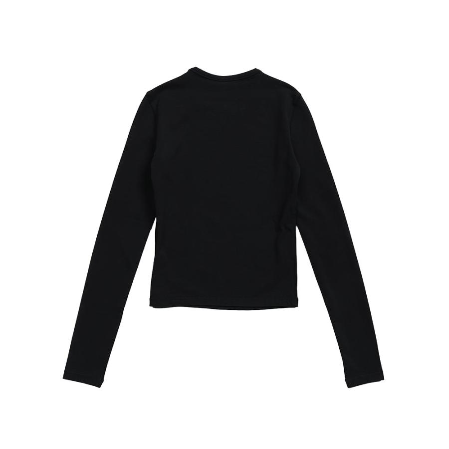 DIESEL（ディーゼル） ロンT レディース ロゴ オーバルD クルーネック