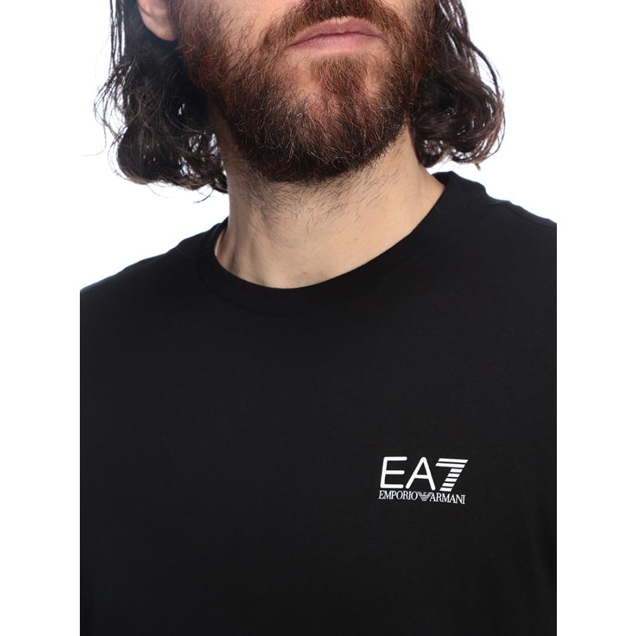 エンポリオアルマーニ Tシャツ メンズ EMPORIO ARMANI ロゴ バックロゴ クルーネック コットン 半袖 Tシャツ EA77M567AF10375 ブランドの画像