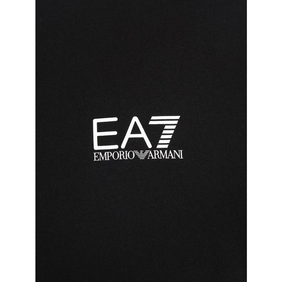 エンポリオアルマーニ Tシャツ メンズ EMPORIO ARMANI ロゴ バックロゴ クルーネック コットン 半袖 Tシャツ EA77M567AF10375 ブランドの画像
