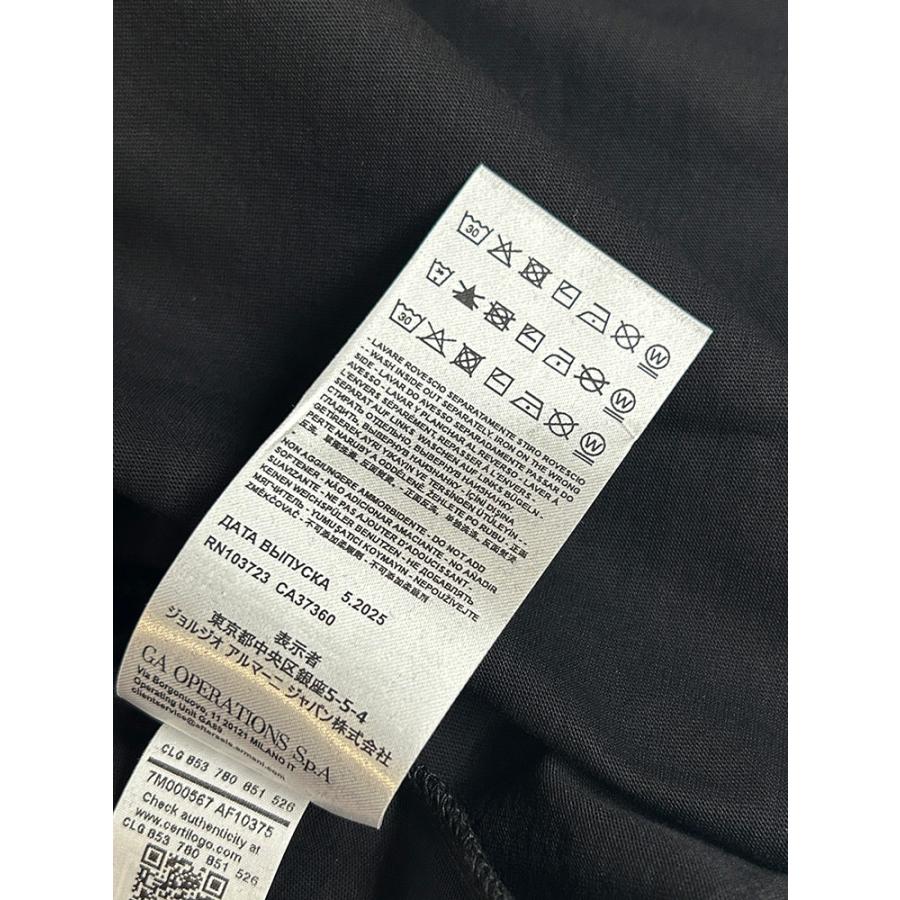 エンポリオアルマーニ Tシャツ メンズ EMPORIO ARMANI ロゴ バックロゴ クルーネック コットン 半袖 Tシャツ EA77M567AF10375 ブランドの画像
