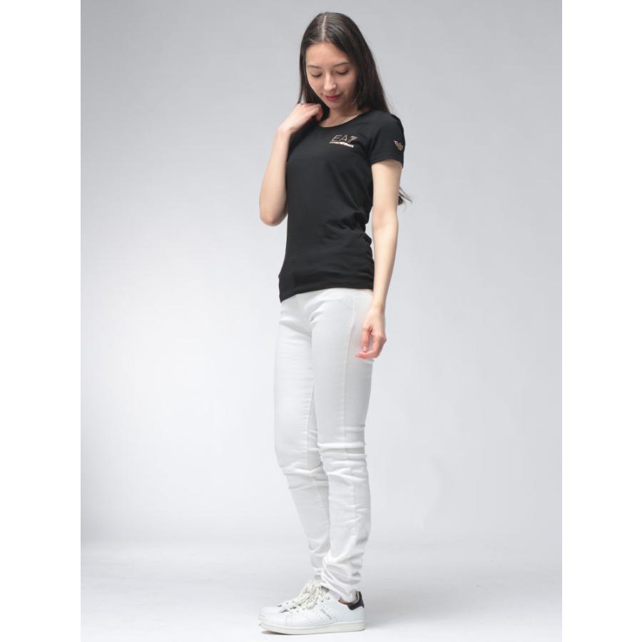EA7 エンポリオアルマーニ Tシャツ レディース EMPORIO ARMANI ロゴ