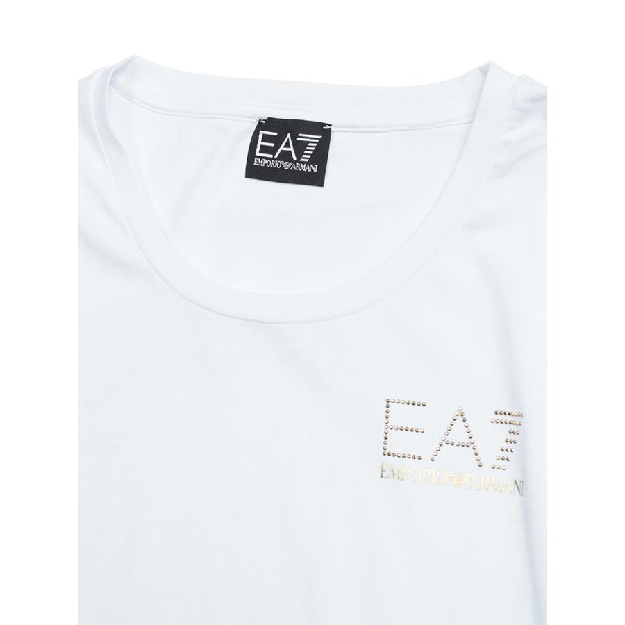 EA7 エンポリオアルマーニ Tシャツ レディース EMPORIO ARMANI ロゴ
