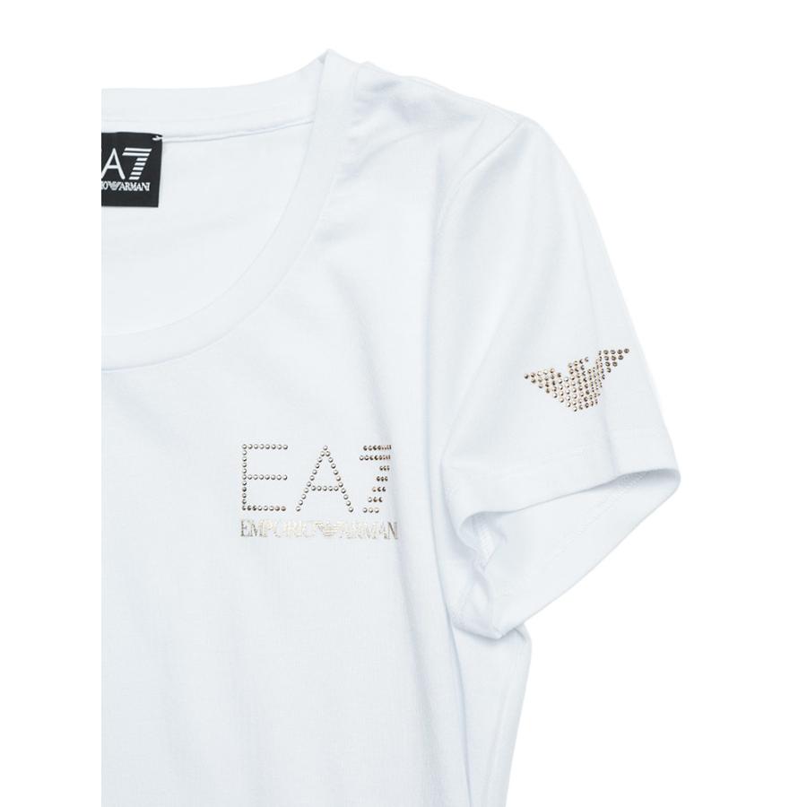 EA7 エンポリオアルマーニ Tシャツ レディース EMPORIO ARMANI ロゴ