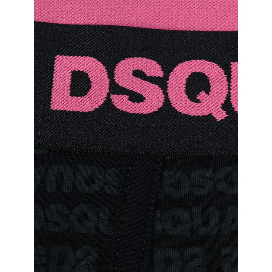 DSQUARED2（ディースクエアード） ボクサーパンツ メンズ 総ロゴ 前