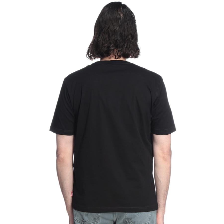 DIESEL（ディーゼル） Tシャツ メンズ ロゴ プリント クルーネック