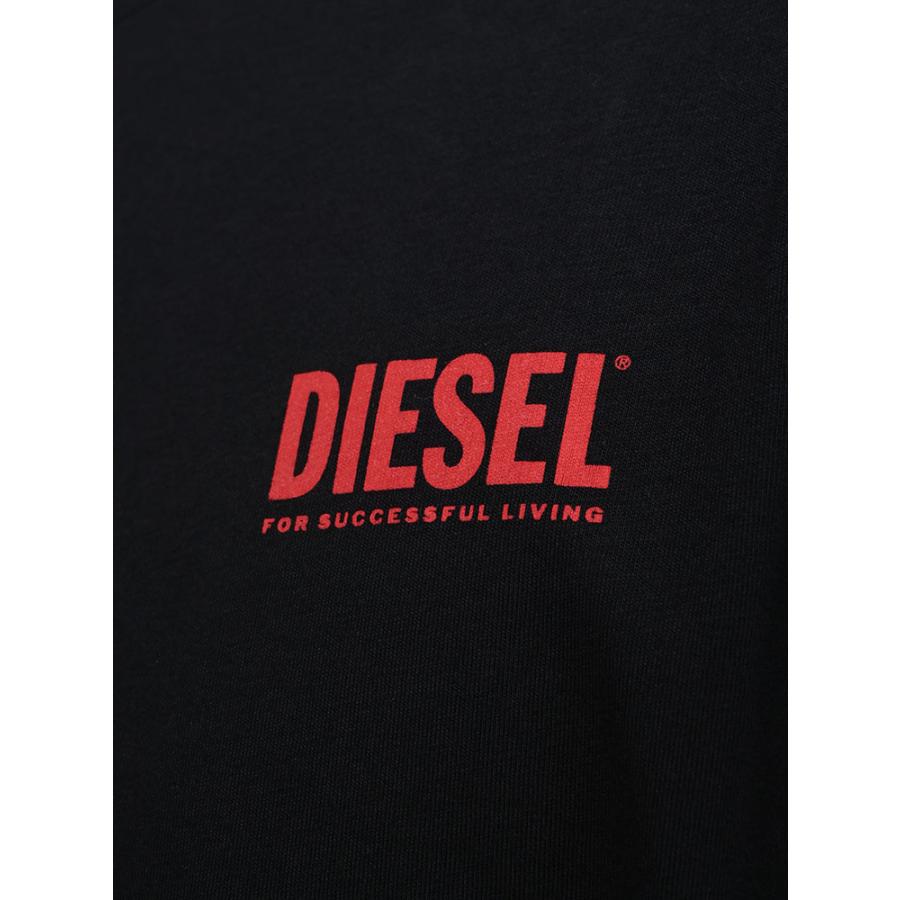DIESEL（ディーゼル） ロンT メンズ ロゴ バックBOXロゴ プリント