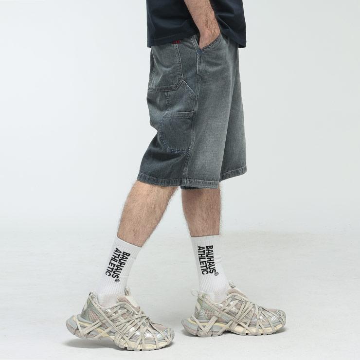 DIESEL（ディーゼル） ショーツ メンズ ロゴ デニム ボタンフライ