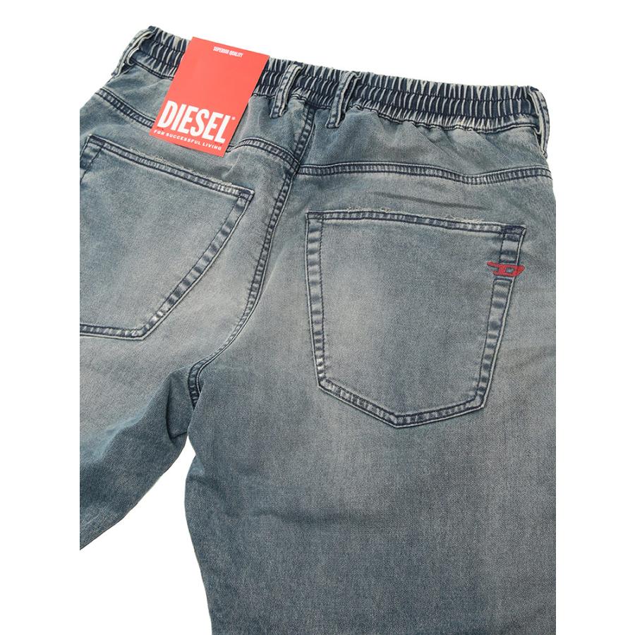DIESEL（ディーゼル） デニムパンツ メンズ ロゴ ストレッチ ウエスト