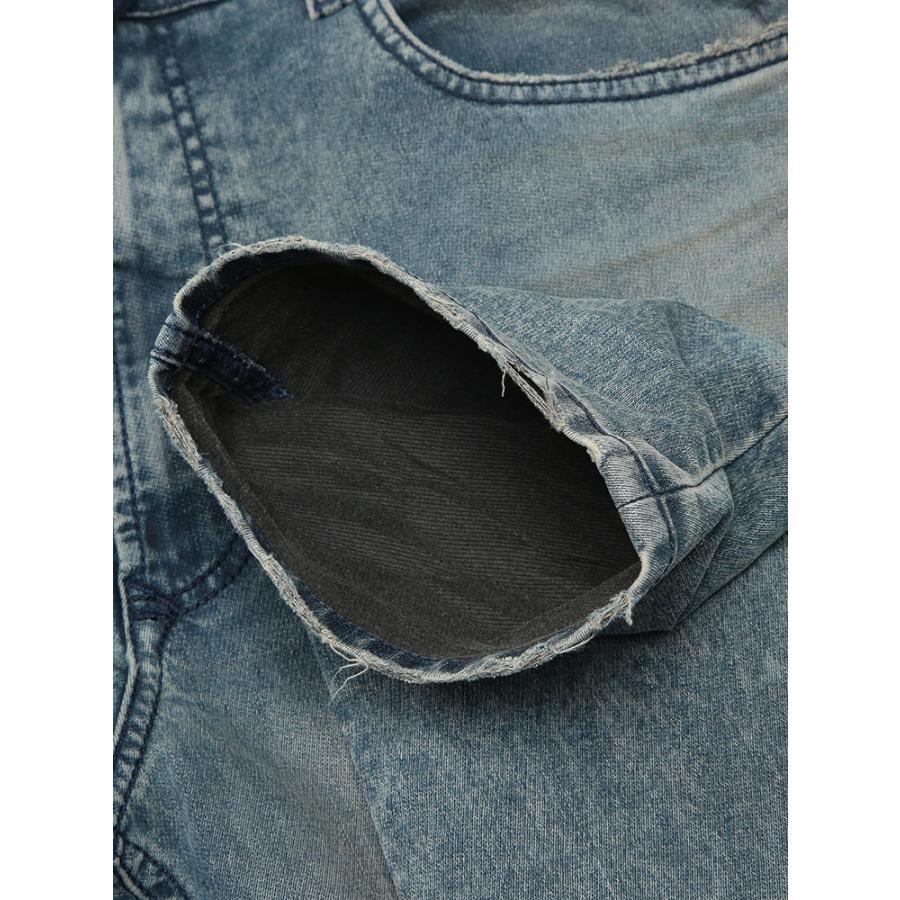 DIESEL（ディーゼル） デニムパンツ メンズ ロゴ ストレッチ ウエスト