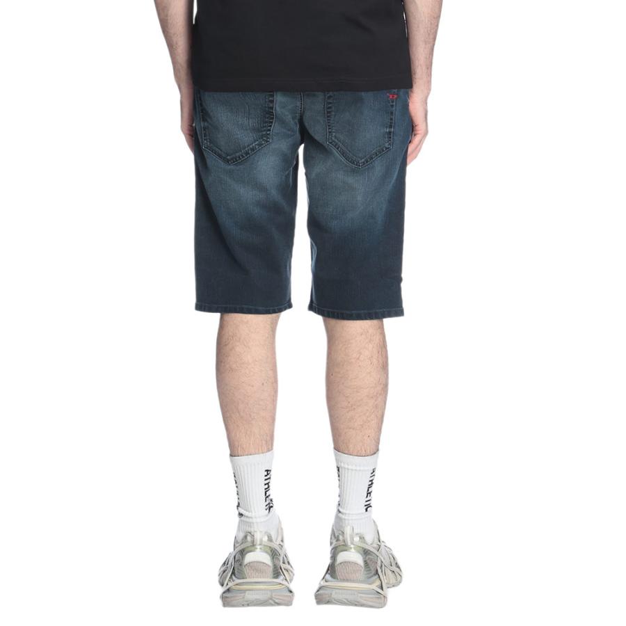 DIESEL ディーゼル ジョグデニム ショートパンツ W32 DIESEL（ディーゼル） ショーツ メンズ ロゴ デニム ジップフライ
