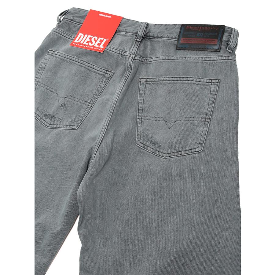 DIESEL（ディーゼル） デニムパンツ メンズ ロゴ ダメージ加工 ボタン