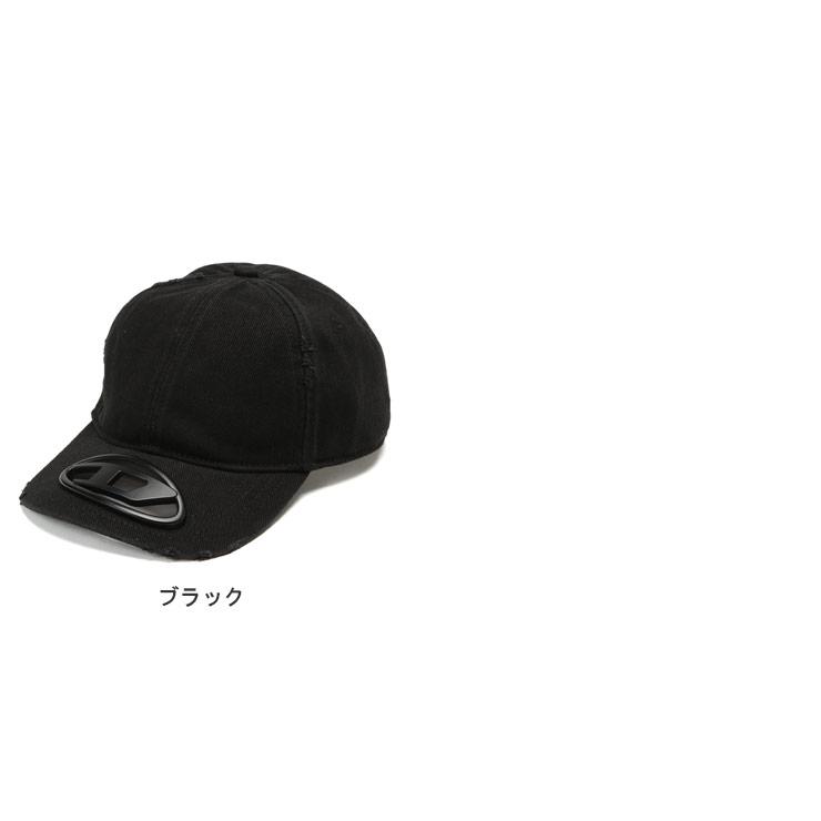 DIESEL（ディーゼル） キャップ メンズ ロゴ メタルオーバルD プレート