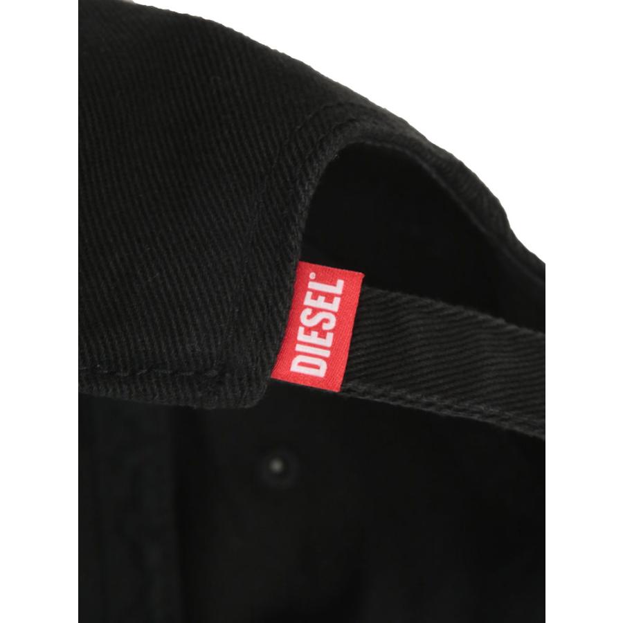 DIESEL（ディーゼル） キャップ メンズ ロゴ メタルオーバルD プレート