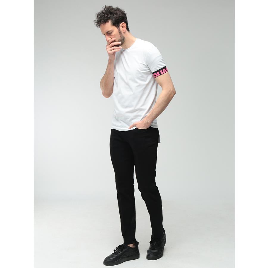 DSQUARED2（ディースクエアード） メンズ Tシャツ 半袖 ロゴ クルー