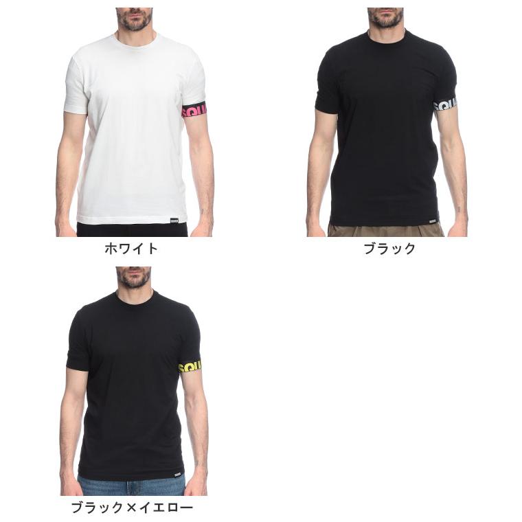 DSQUARED2（ディースクエアード） メンズ Tシャツ 半袖 ロゴ クルー