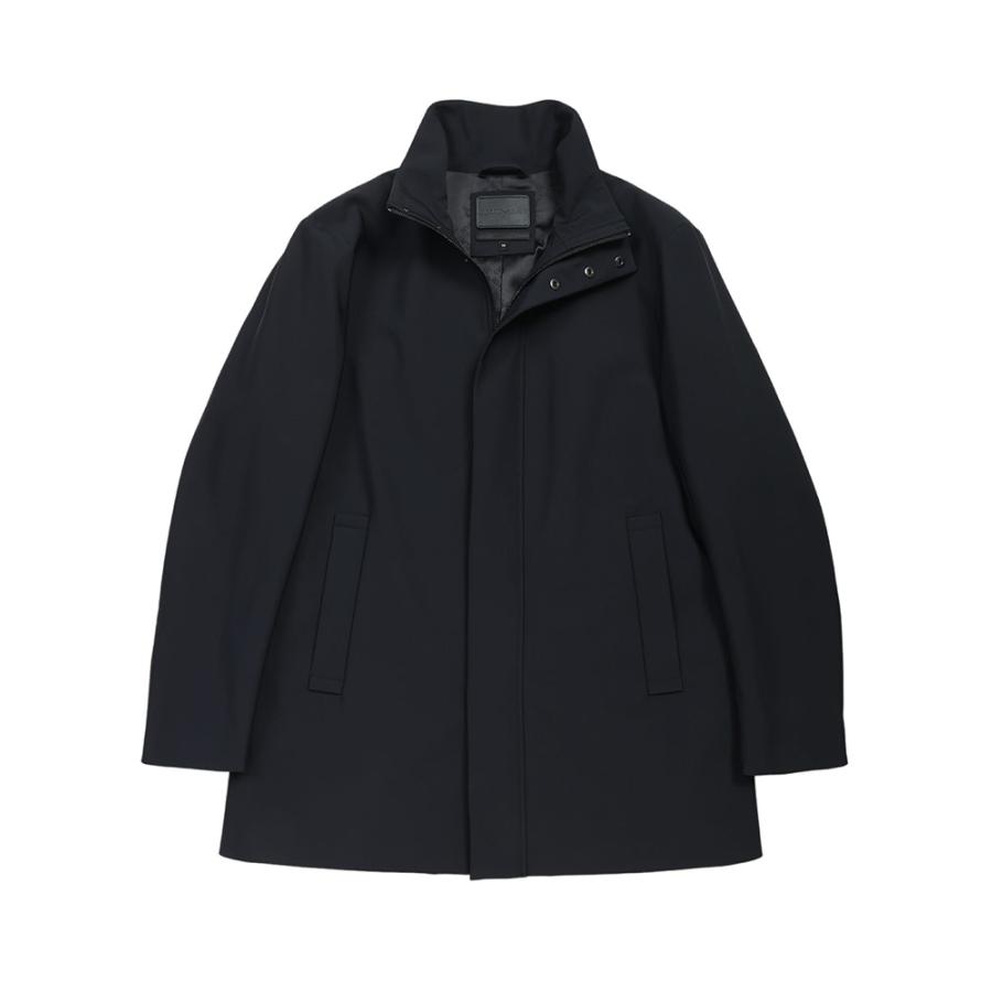 エンポリオアルマーニ EMPORIO ARMANI ストレッチ ナイロン スタンドカラー ハーフコート EA8N1L811NZAZ メンズの画像