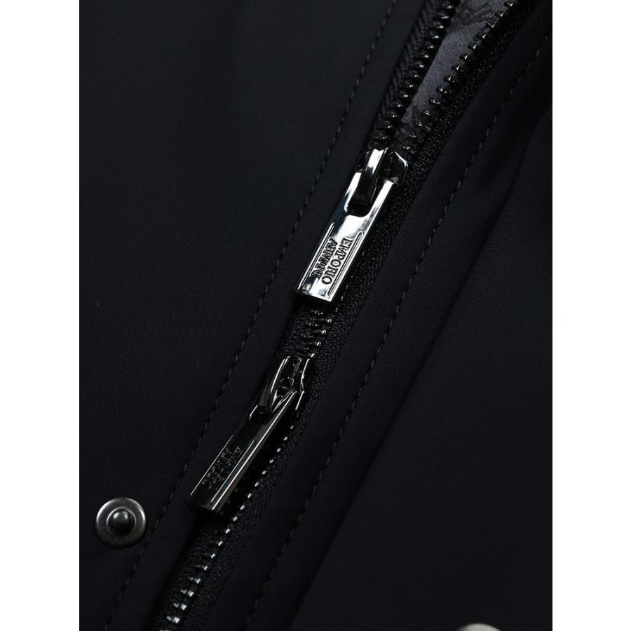 エンポリオアルマーニ EMPORIO ARMANI ストレッチ ナイロン スタンドカラー ハーフコート EA8N1L811NZAZ メンズの画像