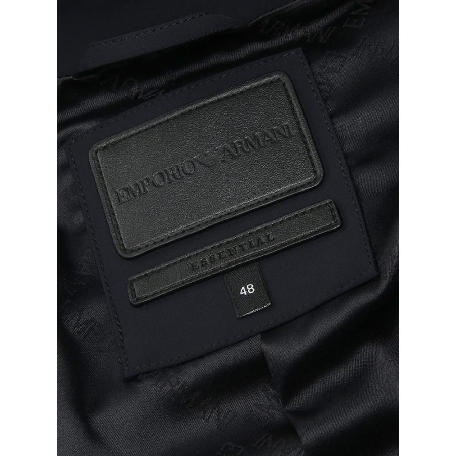 エンポリオアルマーニ EMPORIO ARMANI ストレッチ ナイロン スタンドカラー ハーフコート EA8N1L811NZAZ メンズの画像