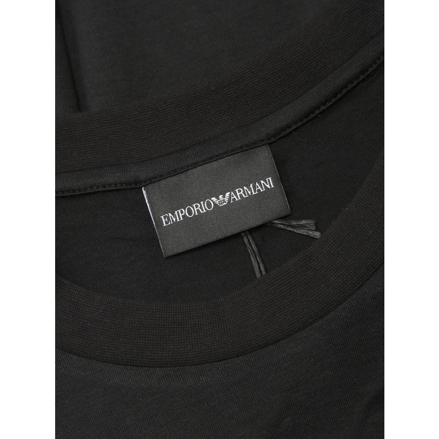 EMPORIO ARMANI エンポリオアルマーニ ロンT メンズ ロゴ 刺繍 クルー