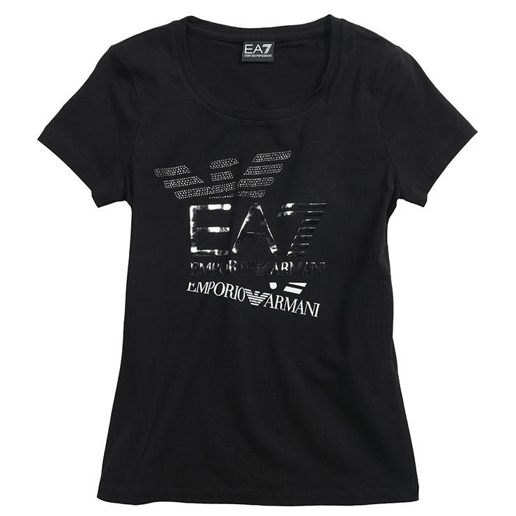 EMPORIO ARMANI エンポリオアルマーニ レディース Tシャツ 半袖 ロゴ