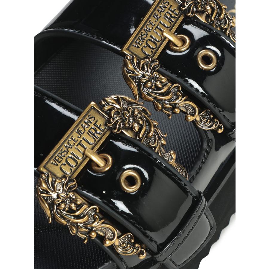 【FA】VERSACE ヴェルサーチ ストラップサンダル 35 VERSACE JEANS COUTURE (ヴェルサーチェ ジーンズ クチュール) メンズ