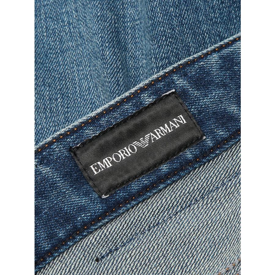 EMPORIO ARMANI エンポリオアルマーニ メンズ デニムパンツ ロゴ 