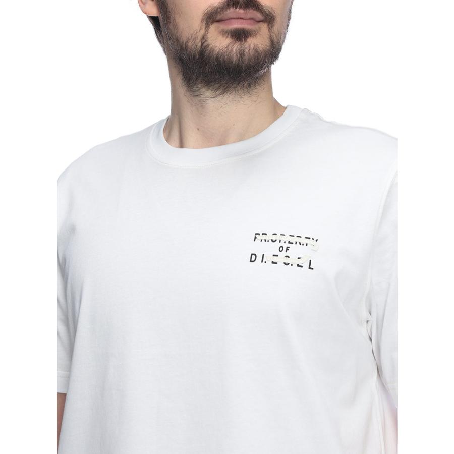DIESEL（ディーゼル） メンズ Tシャツ 半袖 ロゴ アーカイブ