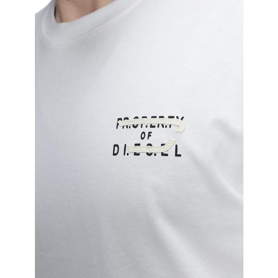 DIESEL（ディーゼル） メンズ Tシャツ 半袖 ロゴ アーカイブ