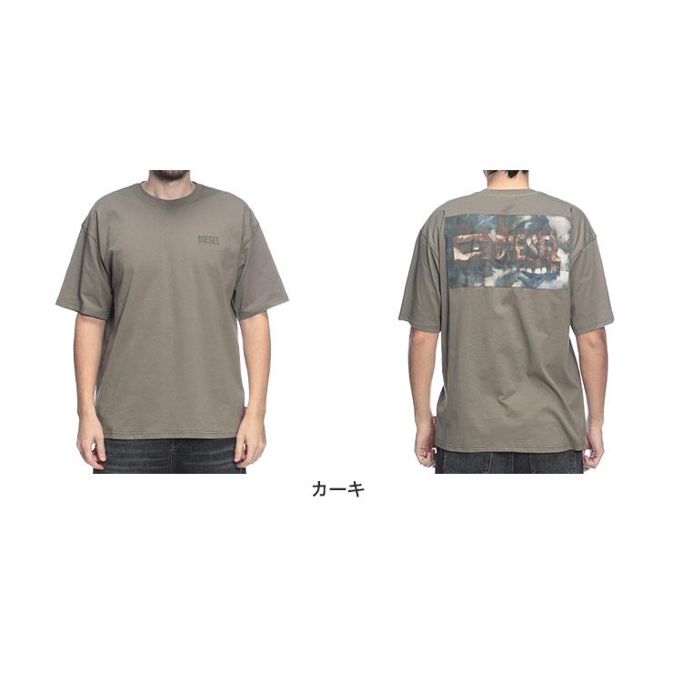 DIESEL（ディーゼル） メンズ Tシャツ 半袖 ロゴ バックデザイン
