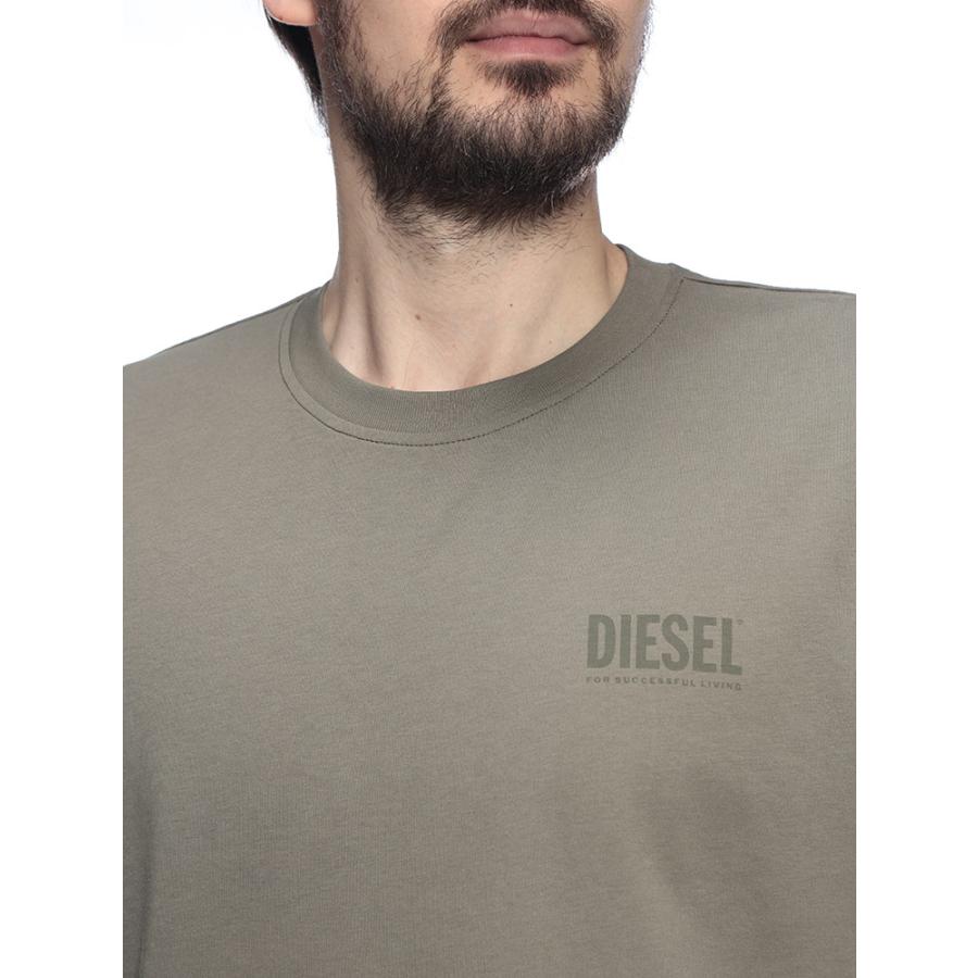 DIESEL（ディーゼル） メンズ Tシャツ 半袖 ロゴ バックデザイン