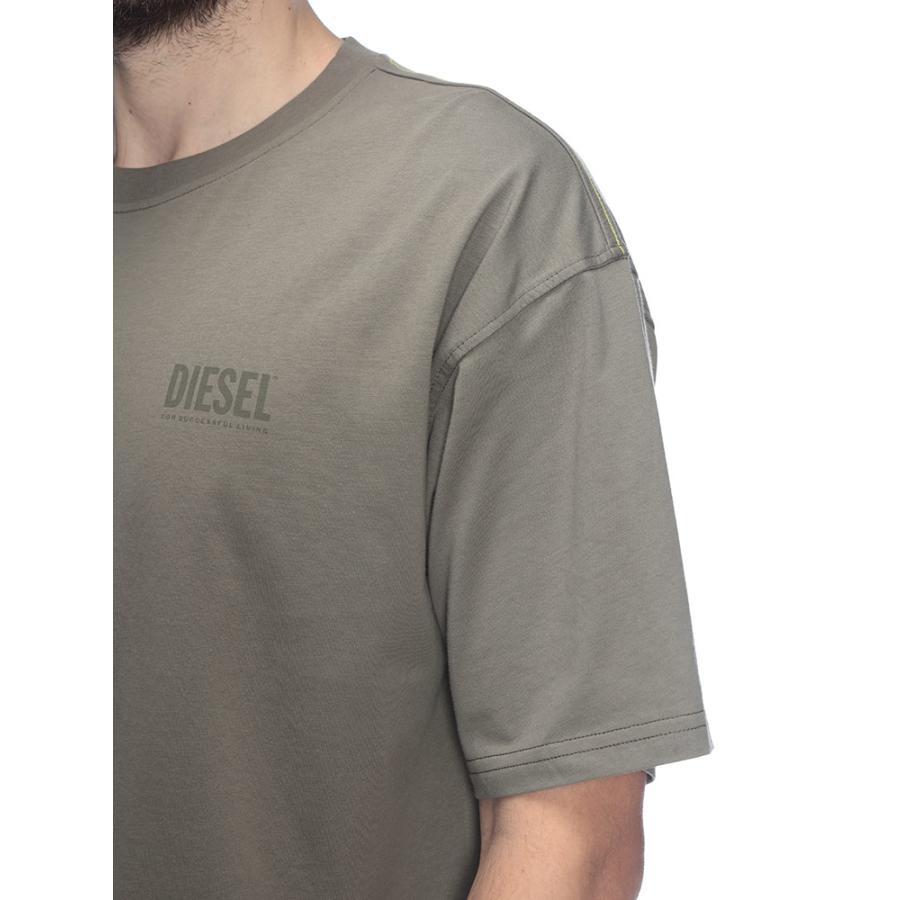 DIESEL（ディーゼル） メンズ Tシャツ 半袖 ロゴ バックデザイン