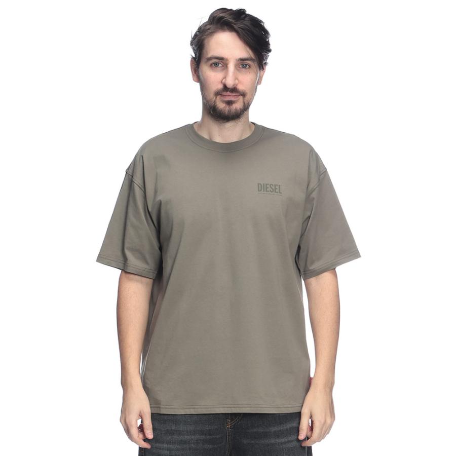 DIESEL（ディーゼル） メンズ Tシャツ 半袖 ロゴ バックデザイン