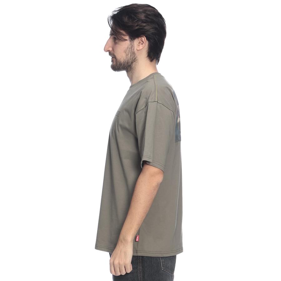 DIESEL（ディーゼル） メンズ Tシャツ 半袖 ロゴ バックデザイン