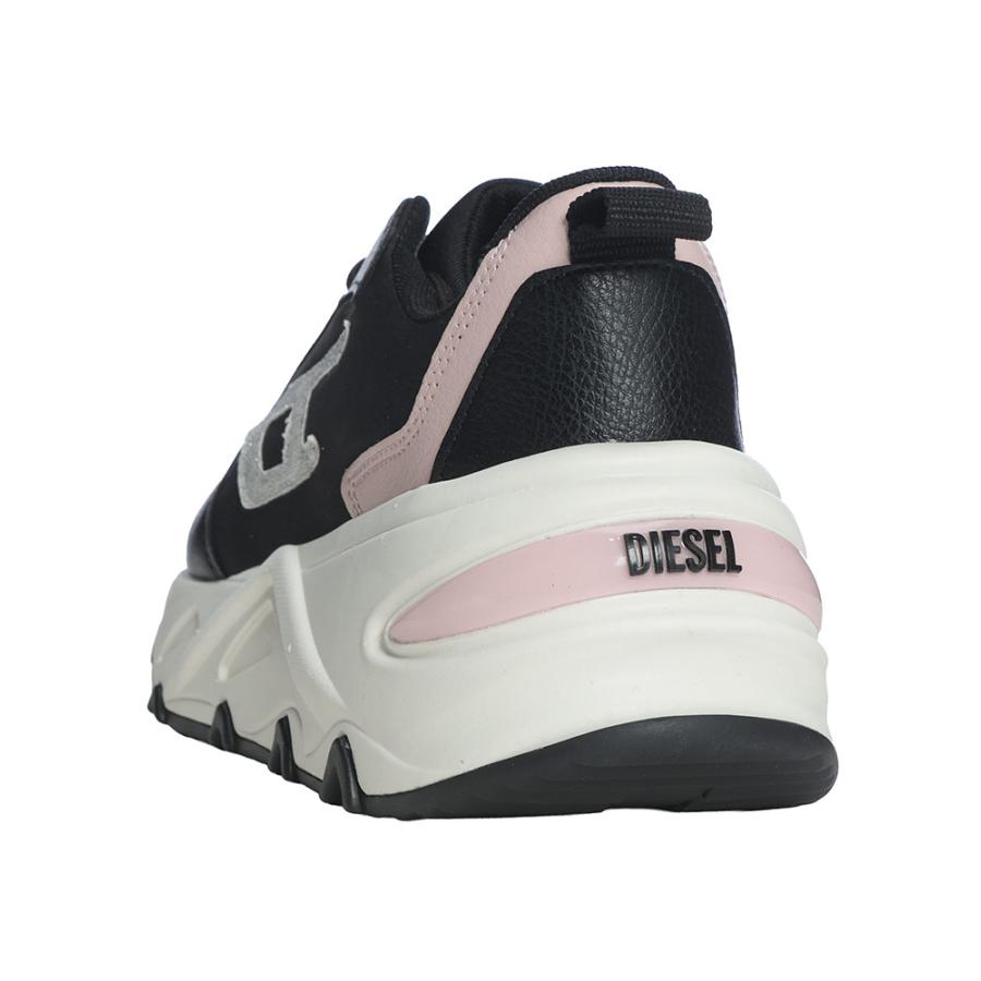 0411-547 【ECO割】 DIESEL 厚底スニーカー DIESEL（ディーゼル） レディース スニーカー DIESEL SAVANNAH ロゴ