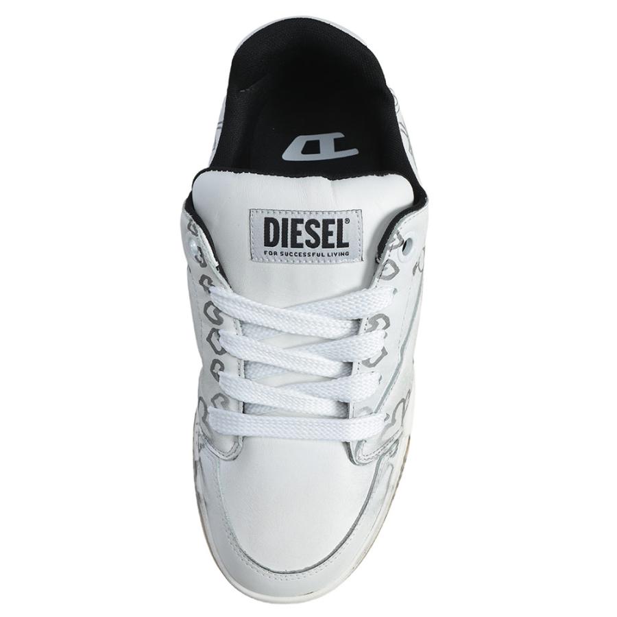 ディーゼル メンズ スニーカー DIESEL D-OLLIE グラフィックプリント シューズ DSY03796P7484 ブランド 靴 ローカット レースアップの画像
