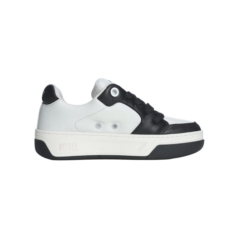 ディーゼル メンズ スニーカー DIESEL D-OLLIE Dロゴ シューズ DSY03796P7483 ブランド 靴 ローカット レースアップの画像