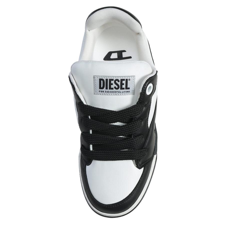 ディーゼル メンズ スニーカー DIESEL D-OLLIE Dロゴ シューズ DSY03796P7483 ブランド 靴 ローカット レースアップの画像
