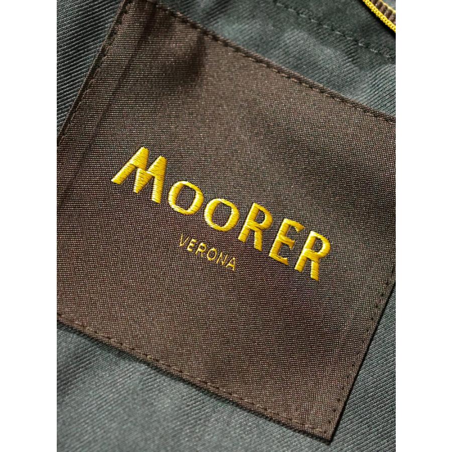 ムーレー メンズ コート MOORER フルジップ スタンドカラー ハーフコート スプリングコート MRMORANDIKM26S ブランド アウター ネイビーの画像