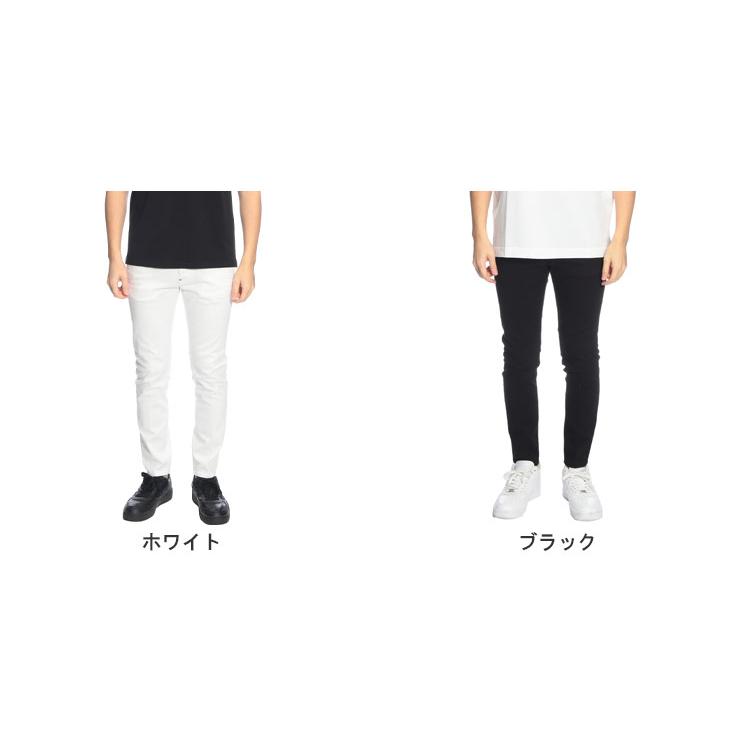 ディースクエアード メンズ ジーンズ DSQUARED2 ボタンフライ カラー デニム パンツ SKATER スケーター D2LB1930S39781 ブランド ボトムス ホワイト ブラックの画像